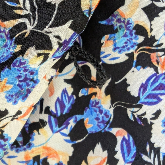 Reiss Lulu Flippy Ruffle Hem Mini | Soft Swing Silhouette, Sz 6 - Picture 8 of 12